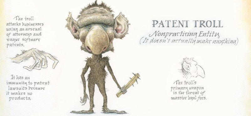 Trol de patentes / John Burgoyne (Inc.com)